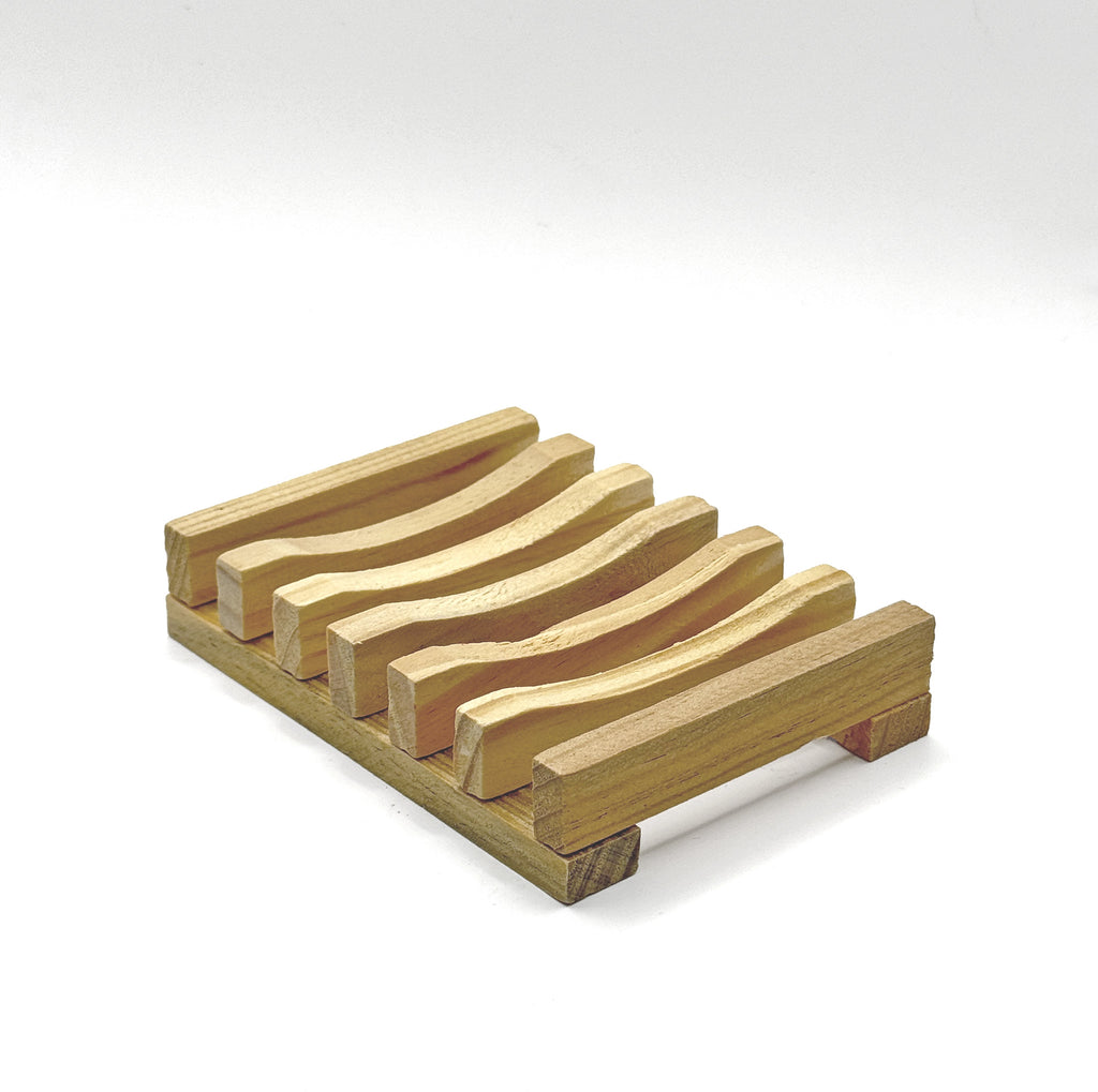 Wooden Soap Case Holder with Drain