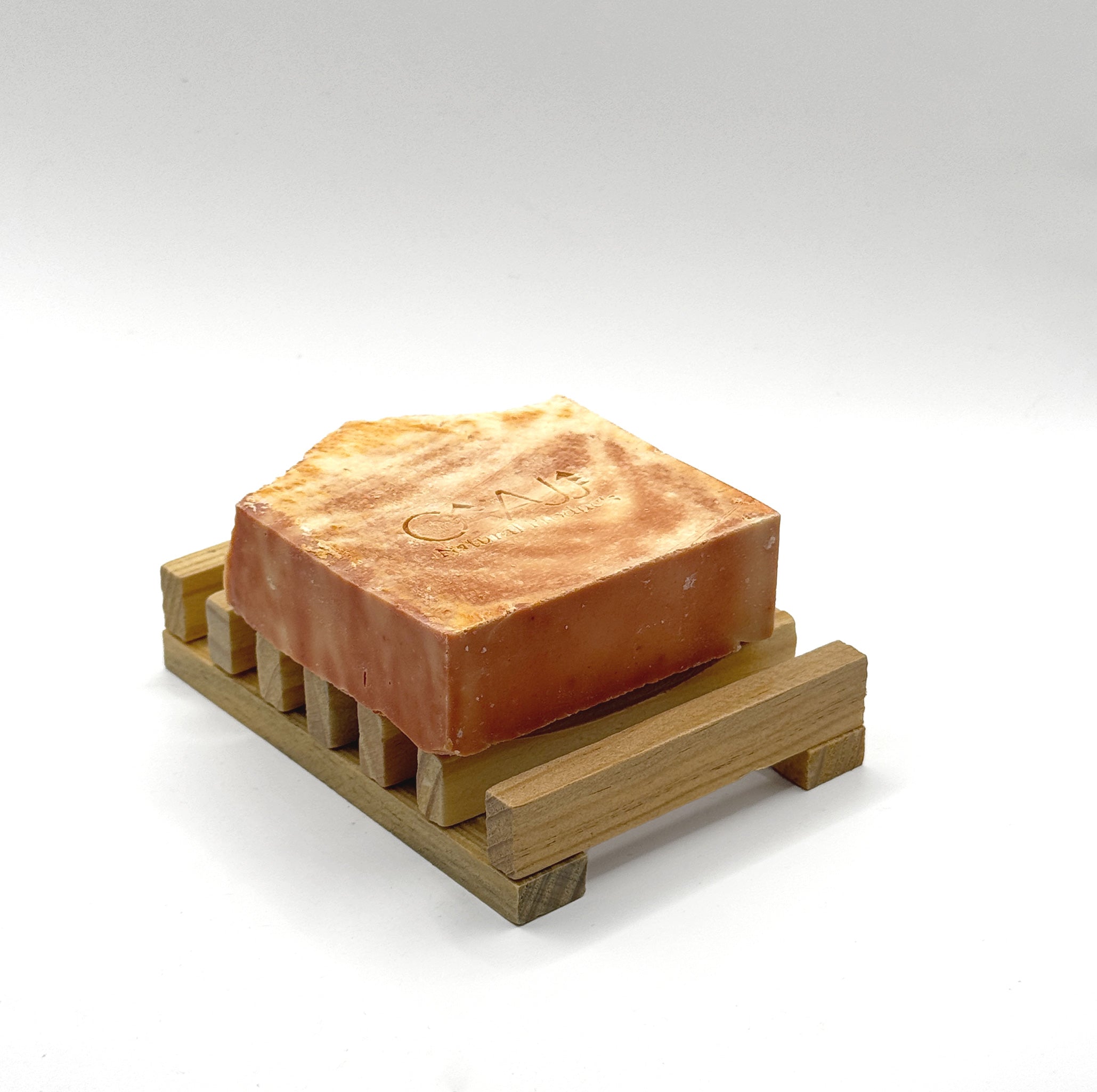 Wooden Soap Case Holder with Drain